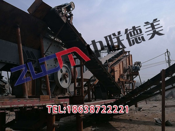 福建細(xì)碎移動(dòng)破碎機(jī)建筑垃圾