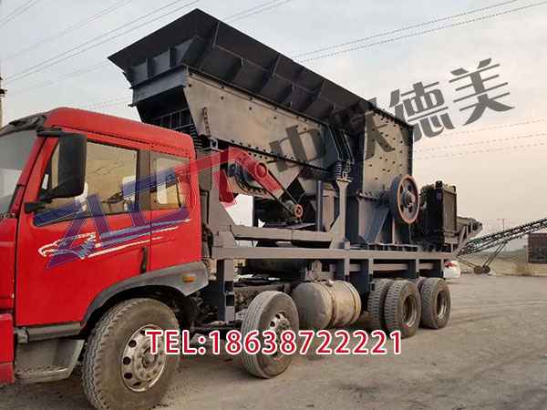 山西履帶式移動(dòng)破碎機(jī)安裝