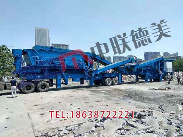 寧夏小型移動(dòng)破碎站廠家